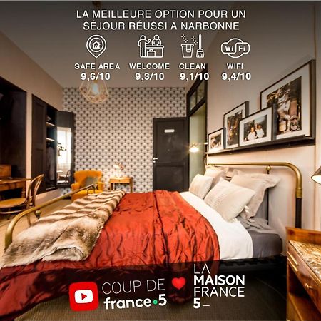Retromirabeau - Chambre Suite & Appartements De Charme - Localisation Premium Narbonne Exterior foto